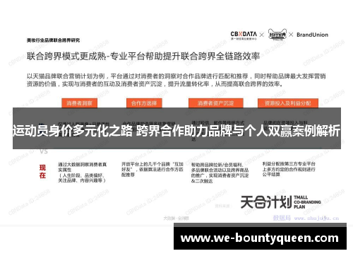 运动员身价多元化之路 跨界合作助力品牌与个人双赢案例解析 运动员身价多元化之路 跨界合作助力品牌与个人双赢案例解析