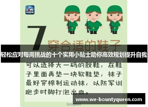 轻松应对每周挑战的十个实用小贴士助你高效规划提升自我