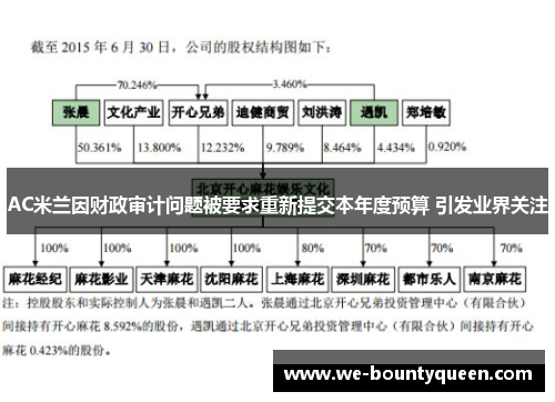 AC米兰因财政审计问题被要求重新提交本年度预算 引发业界关注